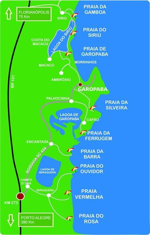 Flats Da Barrinha Da Ferrugem A 500mt Do Mar